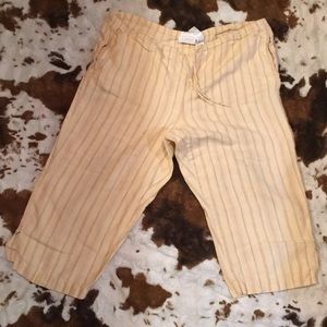 Stripped capris